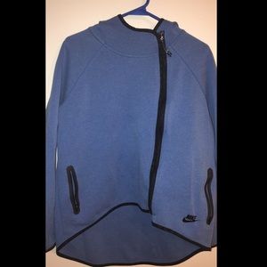 Nike tech / Baby blue / Zip-up Hoodie
